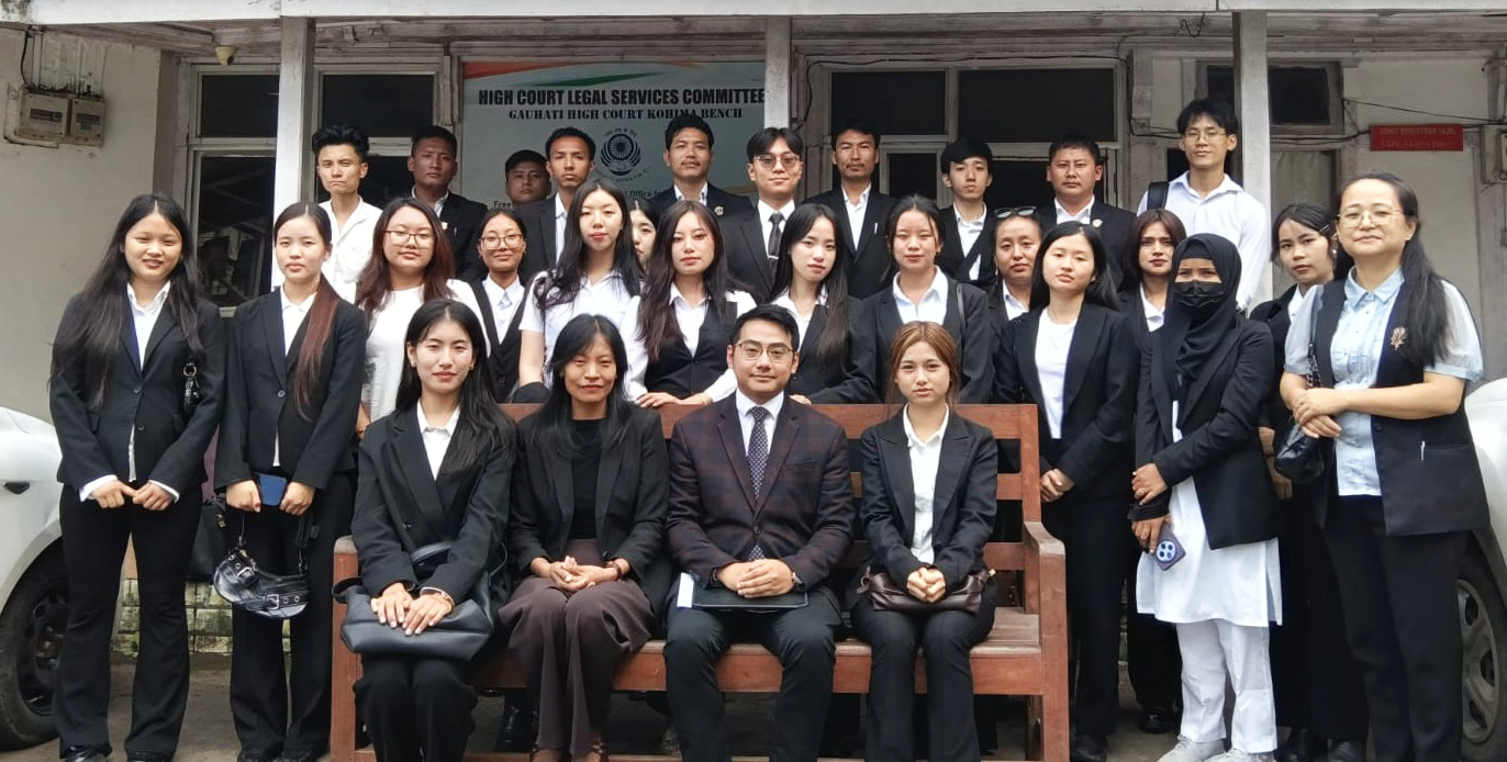 Law interns at Gauhati High Court Kohima Bench