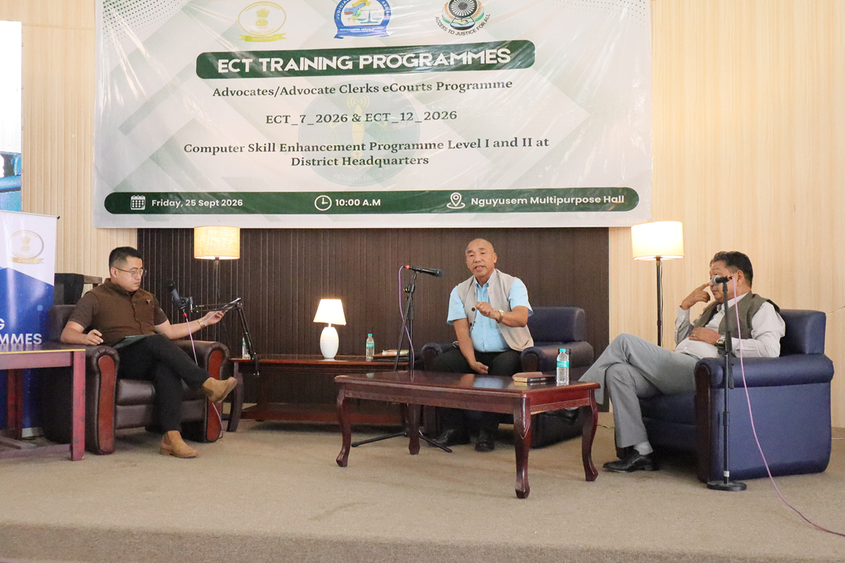 A Panel Discussion on Article 371A of the Constitution of India organized by Gauhati High Court Kohima Bench