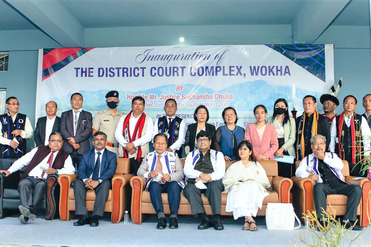 Inauguration of Wokha & Zunheboto District Courts in 2021-2022